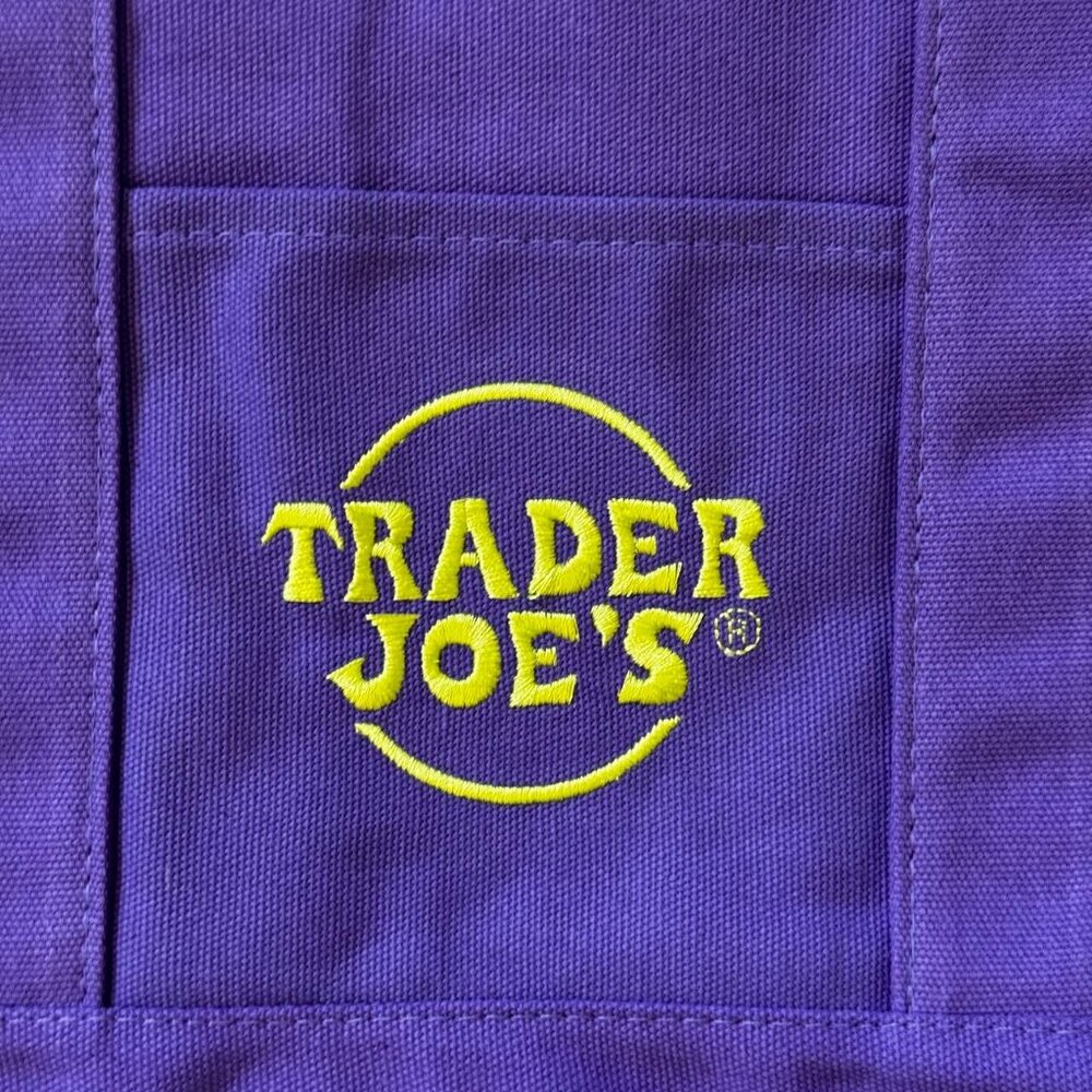 Nwt! Last One! Trader Joe's Trending Canvas Mini … - image 3